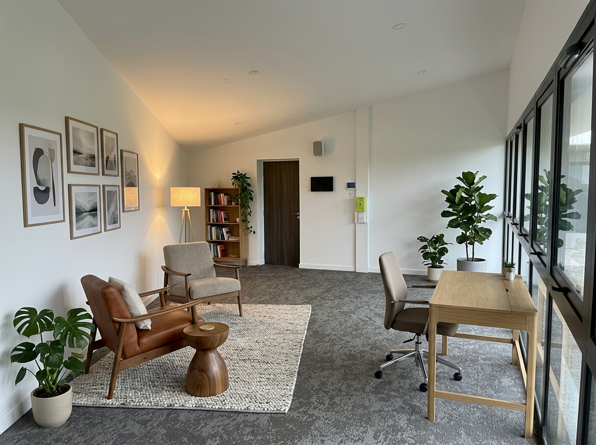 Bureau privé & espace d'écoute — Psychologues · Thérapeutes à La Rochelle